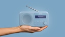 Radio numérique portable TOKYO – Steel Blue