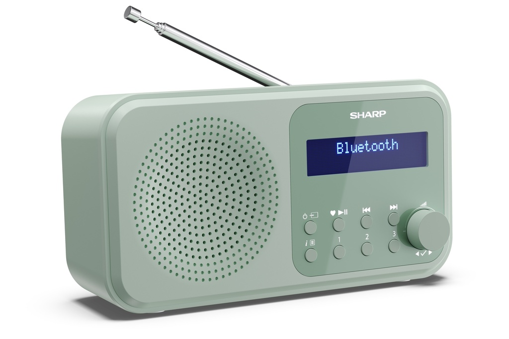 Radio numérique portable TOKYO – Aquamarine Green