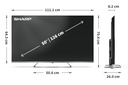 TV 50'' GoogleTV 4K UHD QLED MiniLED Gamme JP7765