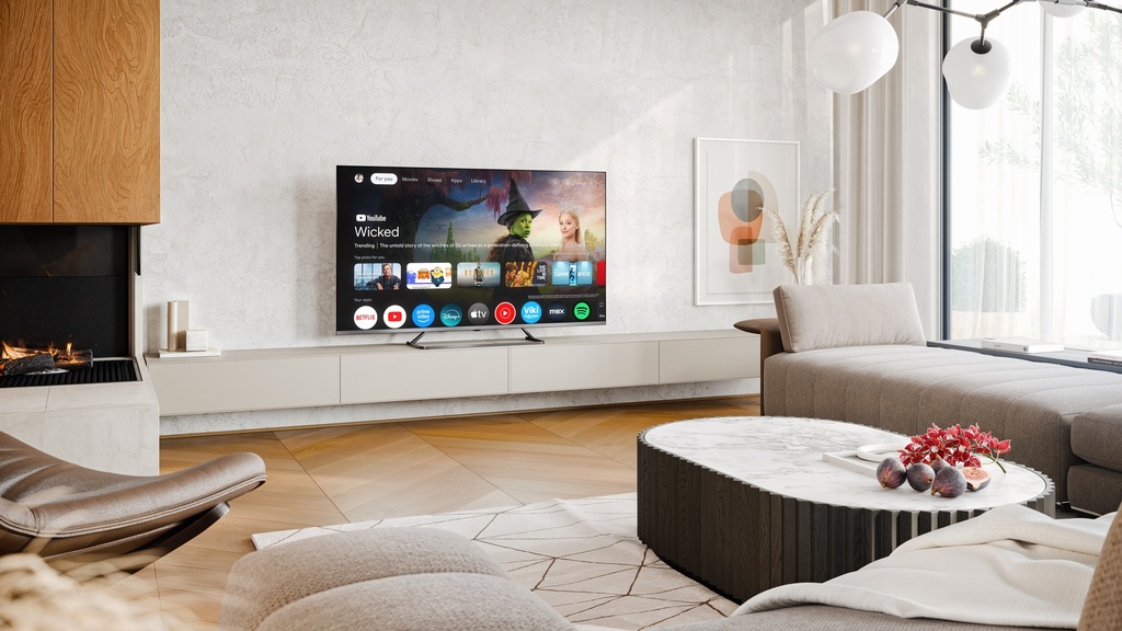 TV 50'' GoogleTV 4K UHD QLED MiniLED Gamme JP7765