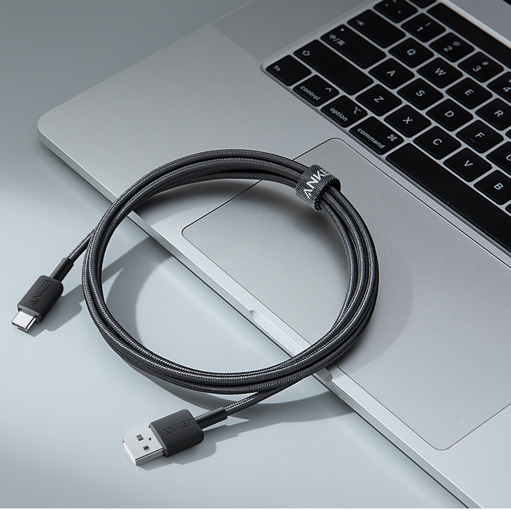 Anker 322 Cable USB-A vers USB-C (design tressé et recyclé)