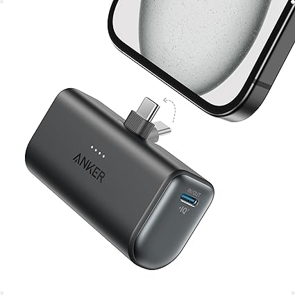 Batterie externe Anker Nano 5K- Connecteur USB-C intégré