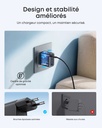 Chargeur Anker (70 W, 3 ports) black