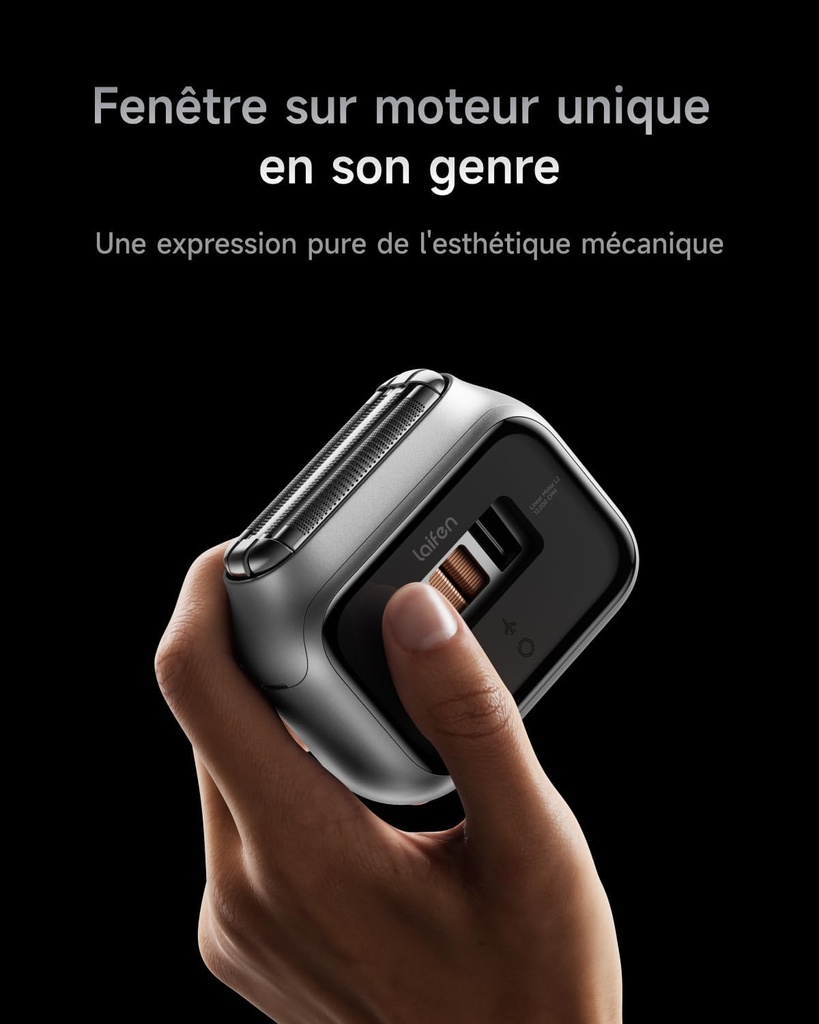 Rasoir électrique P3 Pro à 3 lames avec moteur linéaire