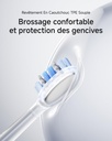 Wave Pro Polish & Transparent - Brosse à dents électrique