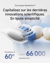 Wave Pro Alu Brossé - Brosse à dents électrique