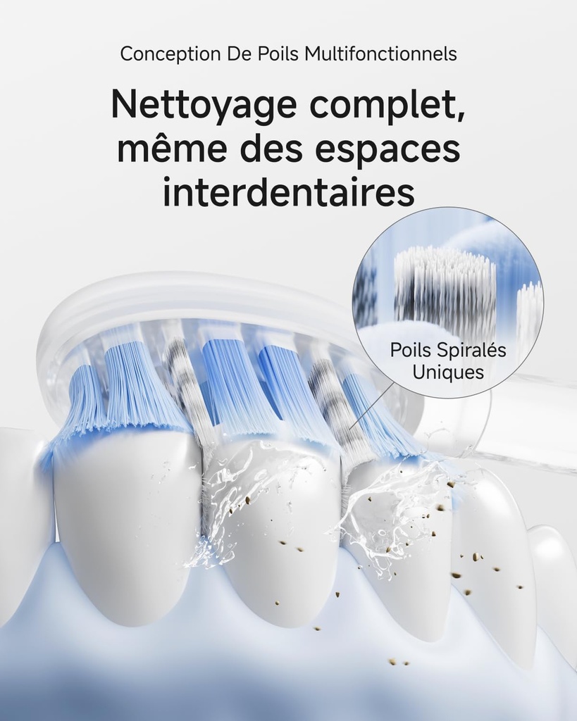 Wave Pro Alu Brossé - Brosse à dents électrique