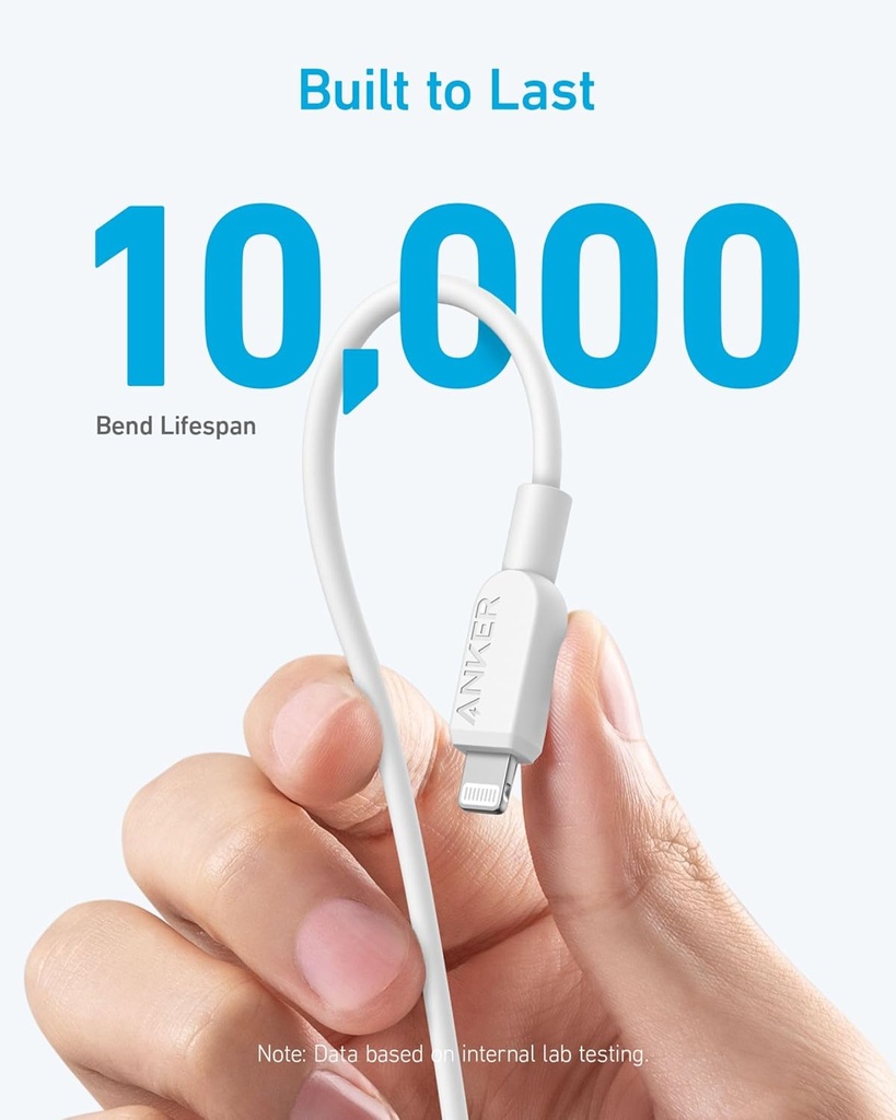 Câble USB-C vers Lightning 1.80 m