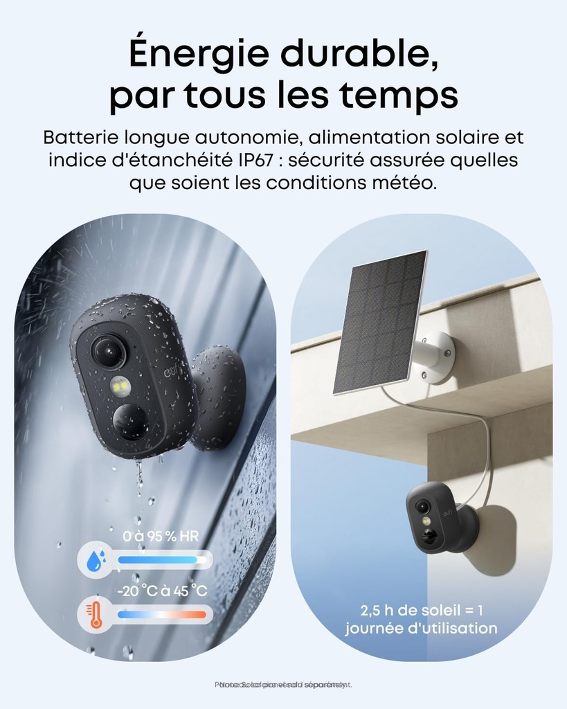 eufy C35 Kit 2 Caméras+HomeBase Mini black