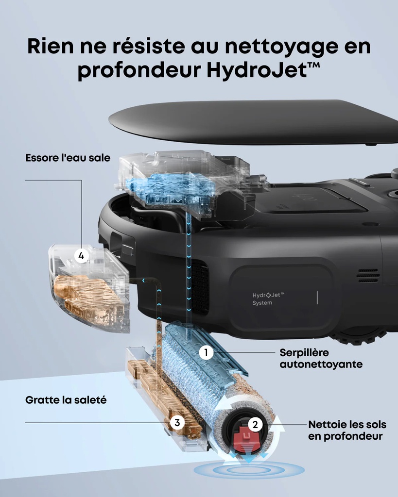 eufy Robot aspirateur laveur Omni C28