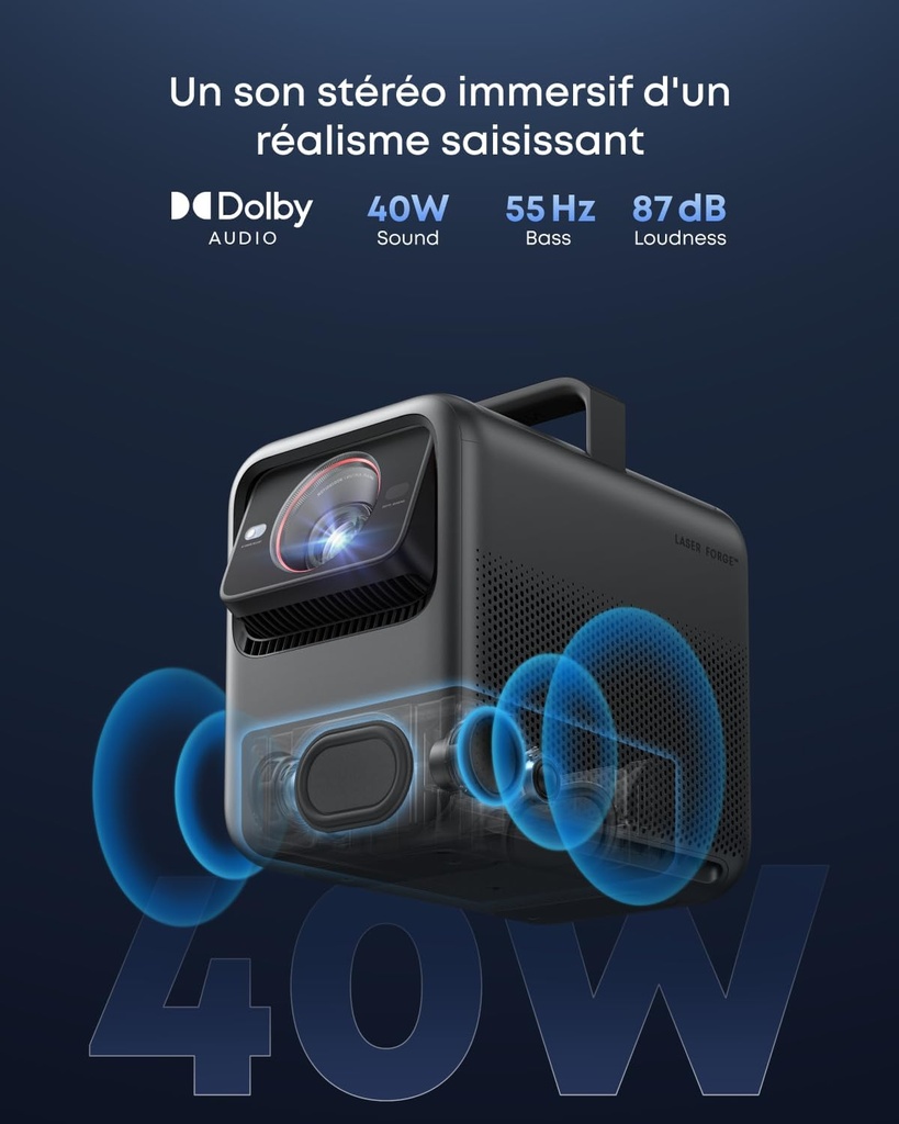 Nebula X1 | Projecteur 4K à triple laser
