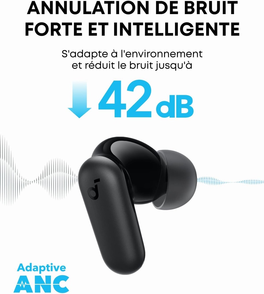 P30i | Ecouteurs Bluetooth sans Fil Black