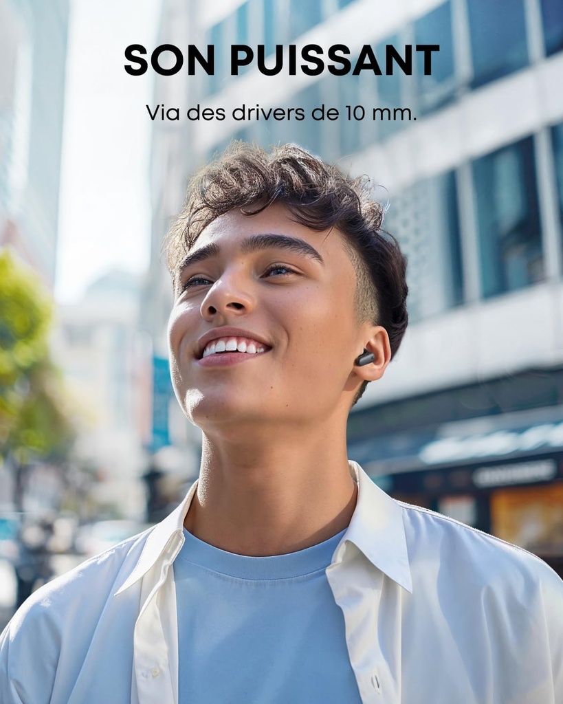 P30i | Ecouteurs Bluetooth sans Fil Black