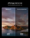 Nebula P1 | Projecteur Portable/ Enceintes détachables