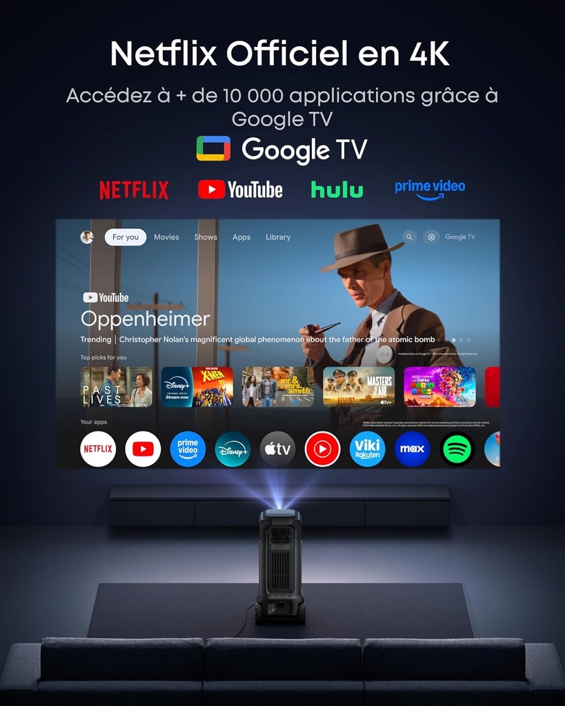 Nebula X1 Pro | projecteur cinéma Triple Laser 4K