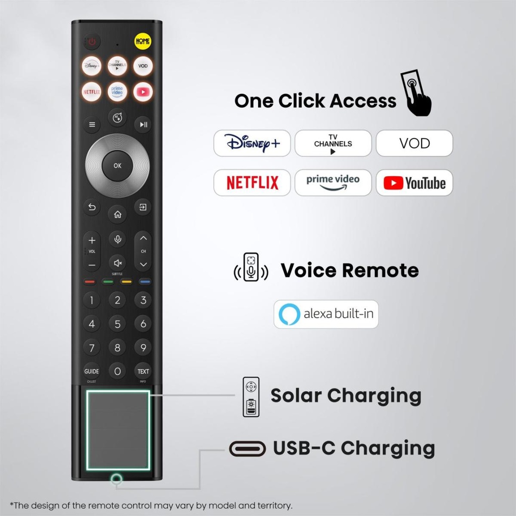 TV 55" 4K Miniled Dalle mate 165Hz Gamme U7 Pro
