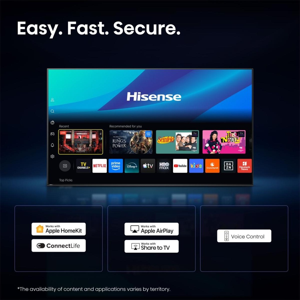 TV 65" Qled 144Hz Gamme E7 Pro