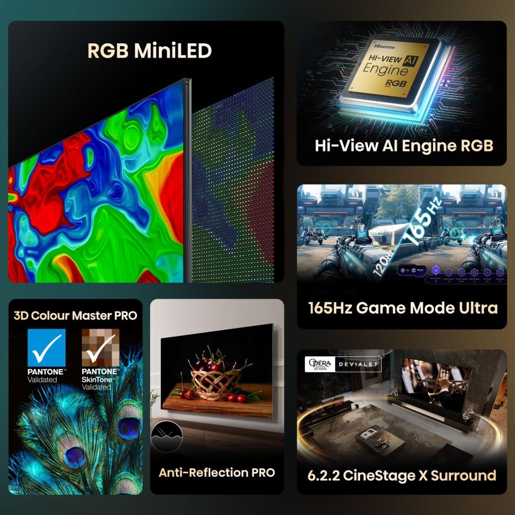 TV 116" RGB MiniLed
