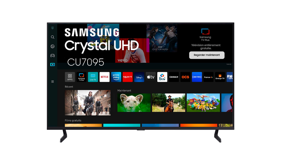 TV 55'' Crystal UHD 4K