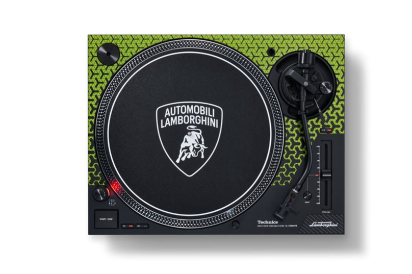 [SL-1200M7PEG] Platine Vinyle Edition spéciale Lamborghini (VERT)
