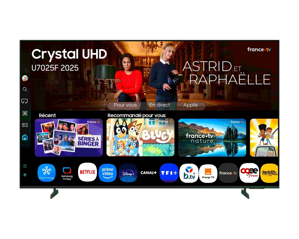 TV Crystal UHD Gamme U7025F