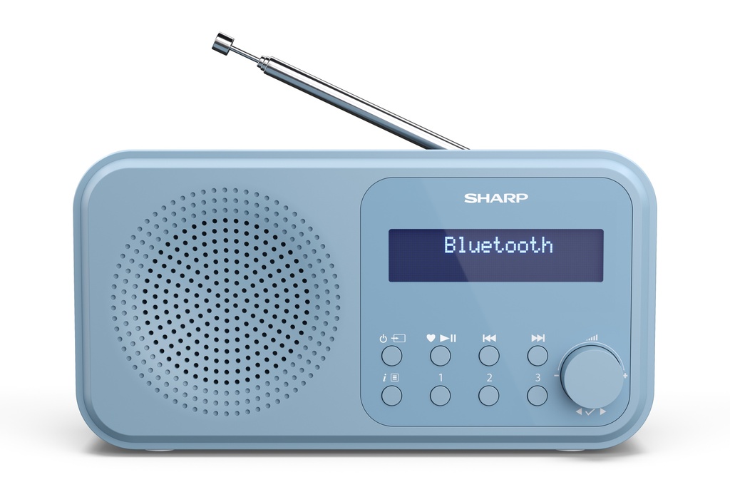 [DR-P420(BL)] Radio numérique portable TOKYO – Steel Blue