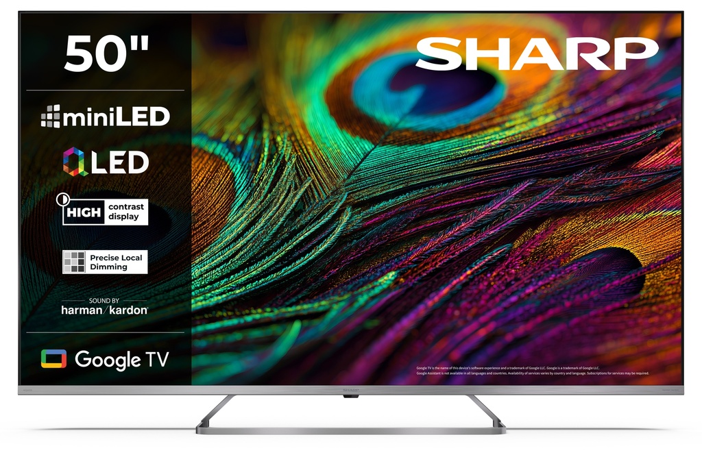 TV 50'' GoogleTV 4K UHD QLED MiniLED Gamme JP7765