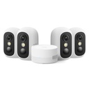 eufyCam C35 Kit de 4 caméras blanches