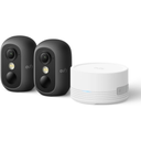 eufyCam C35 Kit 2 Caméras noires + HomeBase Mini