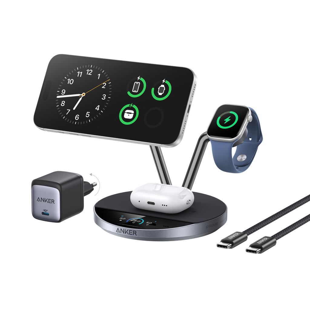 [B25X7G11] Station de recharge à induction Anker MagGo (3-en-1, socle)