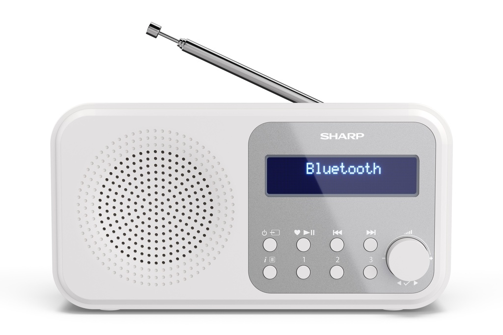 [DR-P420(WH)] Radio numérique portable TOKYO – Snowy White